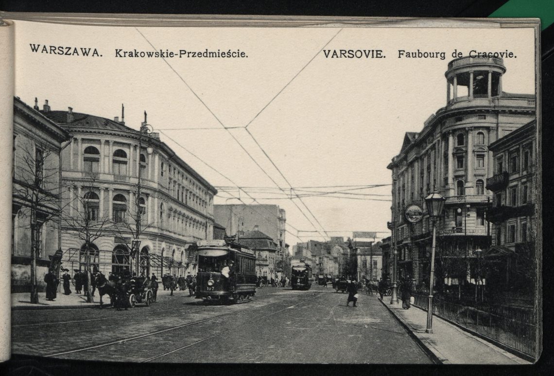 Ulice starówki Warszawy przed II wojną światową