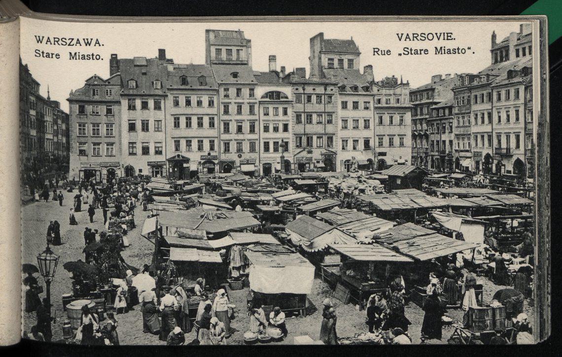 Stare miasto Warszawy przed drugą wojną światową
