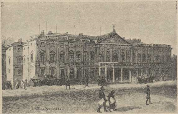 Pałac Izby Sądowej, Dawniej Krasińskich