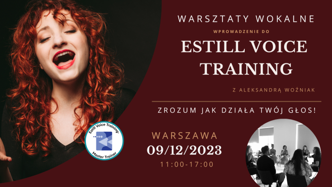 Estill Voice Training – Warsztaty Wokalne (Emisji Głosu) – Wprowadzenie do metody | Warszawa